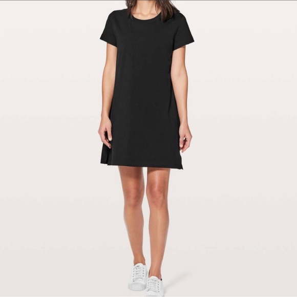 lululemon athletica Dresses & Skirts - Lululemon Day Tripper Dress in Black Size 6